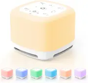 OQIMAX 40 Sounds White Noise Machine, 3 in 1 Sleep Sound Machine, 7 Night Light