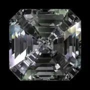 1 Ct Asscher Precious Cut Great Shine Loose Lab Grown Diamond VVS1 Certified