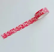 Red White Composition Notebook Retro Washi Tape Planners Journals Scrapbooking
