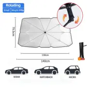 Car Sunshade Windshield Umbrella Front Sun Shade Parasol Foldable Summer Protect
