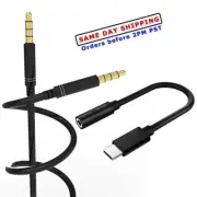 Type C to 3.5mm Audio Aux Jack Cable & Audio Aux Cable f Samsung Galaxy Note 10+