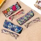 Resin Print Flower +1.00~+4.0 Diopter Eyeglasses Reading Glasses Vision Care