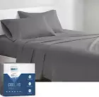 Coolmax Cooling Sheets | Queen Size Bed Sheet Set for Hot Sleepers | Soft Fabric