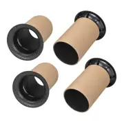 93mm x 135mm Speaker Port Tube Subwoofer Bass Reflex Tube Bass Woofer Box 4pcs