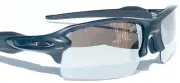 NEW Oakley FLAK 2.0 Matte Black POLARIZED Galaxy Chrome Mirror Sunglass 9188