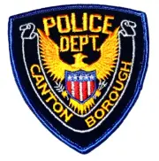 CANTON BOROUGH BORO ILLINOIS Sheriff Police Patch VINTAGE OLD MESH