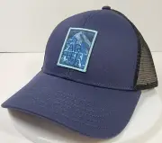SmartWool Go Far Feel Good Summit Trucker Hat Cap Men's Deep Navy Adjustable OS