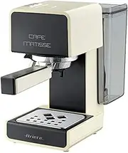 [Ariete] Matisse 1363C Portafilter Espresso Machine with Milk Frothing Nozzle, Cream