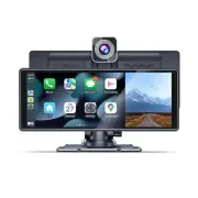 Portable Wireless Car for Apple Carplay,9" Wireless Carplay & Android Auto, 2...