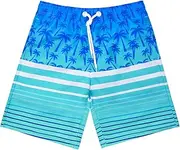 [MaciRept] Boys Swim Trunks Board Shorts Teen Boys Swimsuit Quick Dry Swimwear Swimming Shorts Bathing Suit Size 8,10-12,14-16