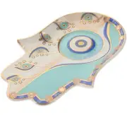 Hamsa Jewelry Tray Porcelain Dish New Decorative Anthropologie