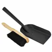 Samba Heater Fire Tool Shovel & Hearth Brush Set / Perfect for Camp Fire BBQ