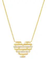 Le Vian Heart 14K 0.28 ct. tw. Diamond Necklace