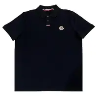 在飛比找momo購物網優惠-【MONCLER】男款 品牌LOGO 短袖POLO衫-黑色(