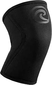 Rehband RX Knee Support for Strength Training & Fitness - 7mm Neoprene Knee Sleeve, Flexible & Non-Slip, Knee Sleeve for Men & Women
