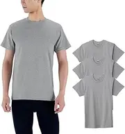 [Gunze] HK15133 G.T. Hawkins T-Shirt Men's Inner Shirt, Set of 3, Cotton Sheeting