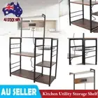 Adjustable 3 Tier Microwave Shelf Oven Storage Rack Stand Cabinet Holder BOS