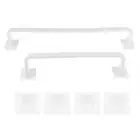 2Pcs Hand Towel Shelf Wall Mounted Towel Rack Hand Towel Stand