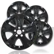 17" Gloss Black Wheel Skins for 2016-2022 Honda CR-V (Set of 4)