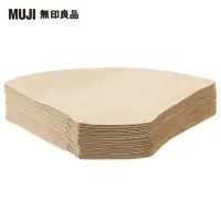 在飛比找momo購物網優惠-【MUJI 無印良品】咖啡濾紙(60枚入)