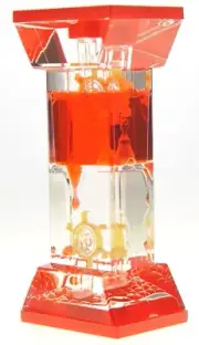 Liquid Motion Bubbler With Two Wheels TG02 Red