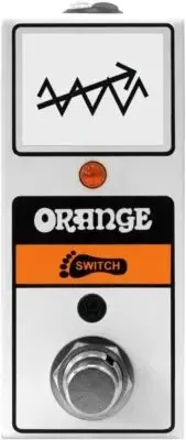 Orange Mini Guitar Effect Footswitch With Led Indicator For Amplifiers