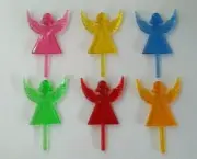 ANGEL TOPPER Ceramic Christmas Tree Star ~ SELECT YOUR COLOR