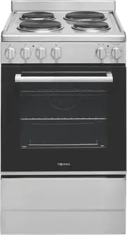 Technika 54cm Electric Upright Cooker Stainless Steel