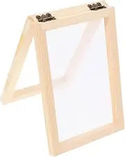 BELLIFFY Making Frame Handmade Deckle Frame Wooden Paper Making Frame Kit for Boys and Girls Safe Practical for Family Activity