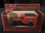 Matchbox Models Of Yesteryear 1930 Model A Ford Van #Y-22 Red Vintage 1984 NIB