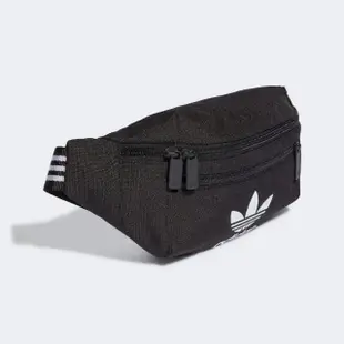 【adidas 愛迪達】腰包 斜背包 運動包 AC WAISTBAG 黑 IJ0764