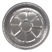3-COMPARTMENT OBLONG ALUMINUM FOIL CONTAINER, 23 OZ, 6.56 X 8.69 X 1.81, SILVER,