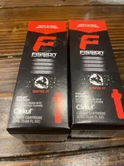 2 Pack Cirkul Fission Send It Fruit Punch Flavor Cartridge, Drink Mix Zero Sugar