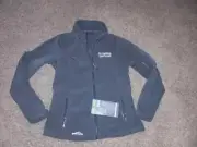 EDDIE BAUER gray full zip Soft Shell Jacket Women's Small NEW WITH TAGS