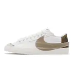 NIKE 休閒鞋 BLAZER LOW 77 JUMBO 白 卡其 大勾勾 男鞋 運動鞋【ACS】 DZ2772-121