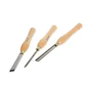 CARBATEC 10/12/2mm HSS Wooden Box Chisel Set - 3 Piece TJ-3