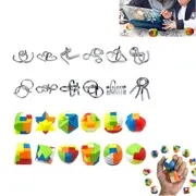Brain Teaser Puzzles Toys Advent Calendar Christmas Countdown Calendar Gift Box -Style 1