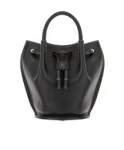Tod's Buz Drawstring Mini Bucket Bag One size black