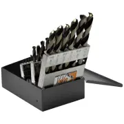 KnKut KnKut 25 Piece Metric Jobber Length Drill Bit Set M1 - M13 x 0.5MM