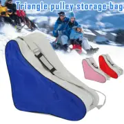 Triangle Pulley Universal Storage Bag Portable Roller/Inline Skate Shoe Handbags