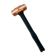 Mumme 5HCFRH03 - 3lb Copper Hammer with Pinned Steel Core Fibreglass Handle