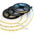 FCOB LED Strip lights 12V Flexible 5-8mm Width High Density RA90 480Cob LED Tape