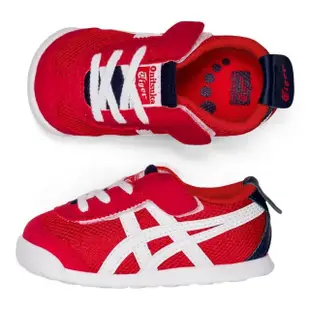 【Onitsuka Tiger】鬼塚虎 官方旗艦店 Onitsuka Tiger-MEXICO 66 TS童鞋 紅底白邊(1184A129-600)