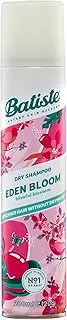 Batiste Eden Bloom Dry Shampoo 200mL - Blissful Blossom Scent, Instantly Refresh & Add Volume, Quick Refresh for Oily Hair, Non-Drying Formula, Ideal for Daily Haircare & All Hair Types