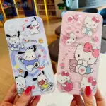 HELLO KITTY 卡通外殼適用於 REDMI NOTE 13 PRO PLUS 5G 12S 9 8 PRO MA