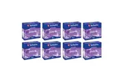 8x 5PK Verbatim DVD+R 4.7GB 16x 120min Blank Discs Data Storage w Jewel Cases