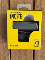 Kryptonite Incite X3 Front Light, LED, 30 Lux, 5 Modes, New in Box