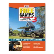 Make Trax Free Camps 3 Australia w/ Australia Atlas Camping Book 31x23.5cm