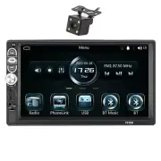 Radio Car Stereo MP5 Player For Apple Carplay Android Auto BT FM AUX USB Camera (for: Fiat)