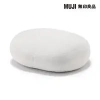 在飛比找momo購物網優惠-【MUJI 無印良品】涼感多用途靠枕/淺灰(55*40*20